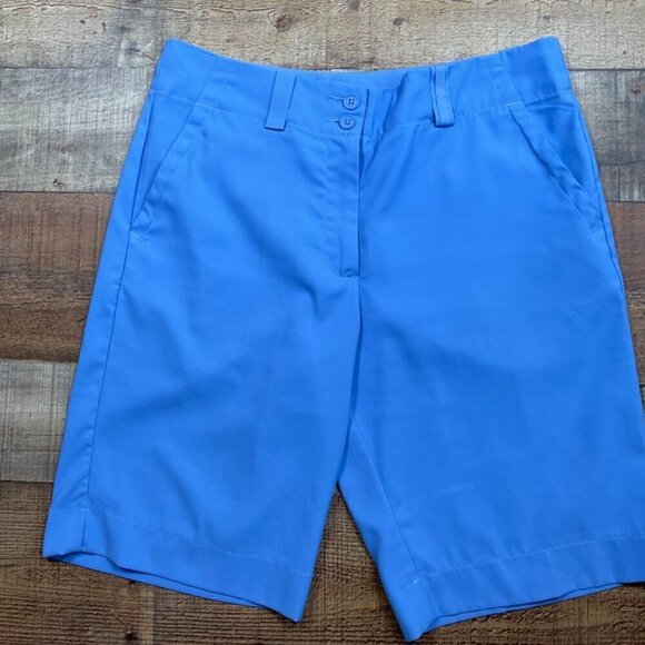 Nike Dri-Fit Periwinkle Golf Shorts size 6 - Picture 1 of 5